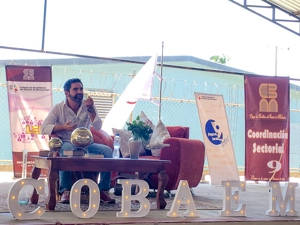 Leo… Luego Existo llega a planteles del Cobaem en la Costa