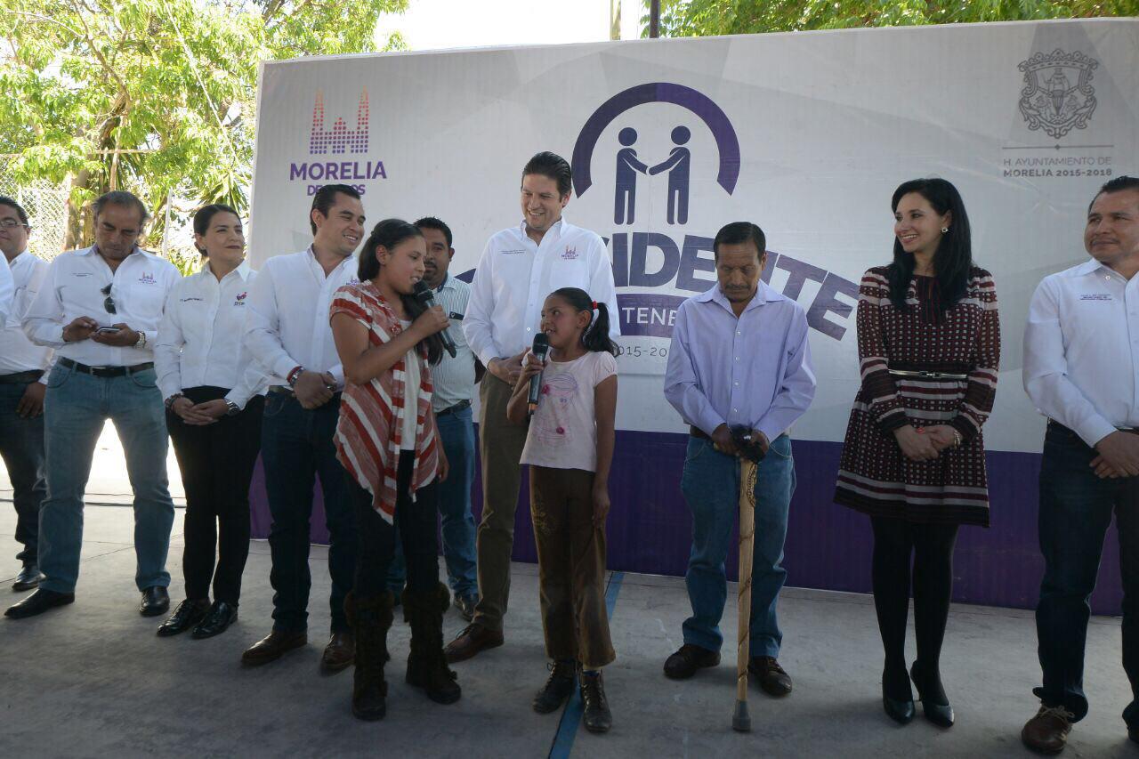 Presidente en tu Tenencia cumple un año acercando servicios a los morelianos