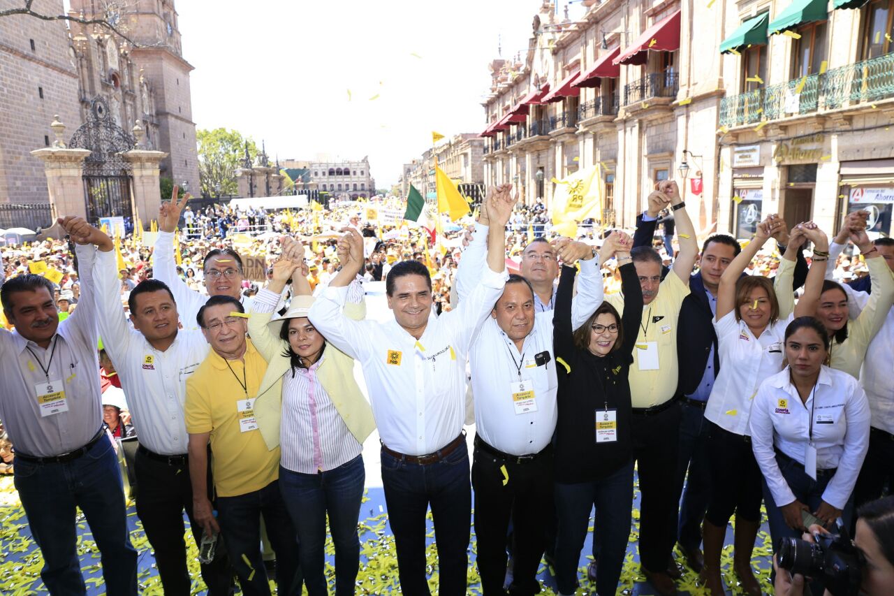 PRD, factor determinante para transformar a México: Silvano Aureoles