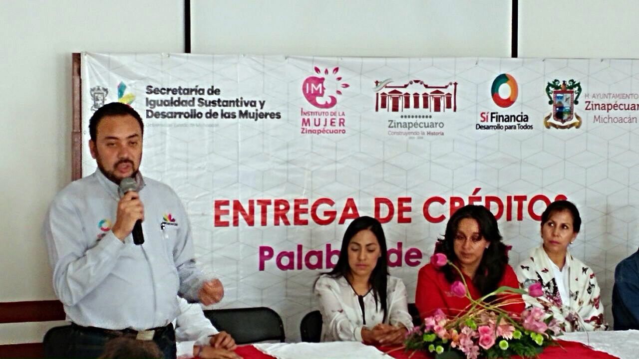 Palabra de Mujer apoya a emprendedoras de Zinapécuaro