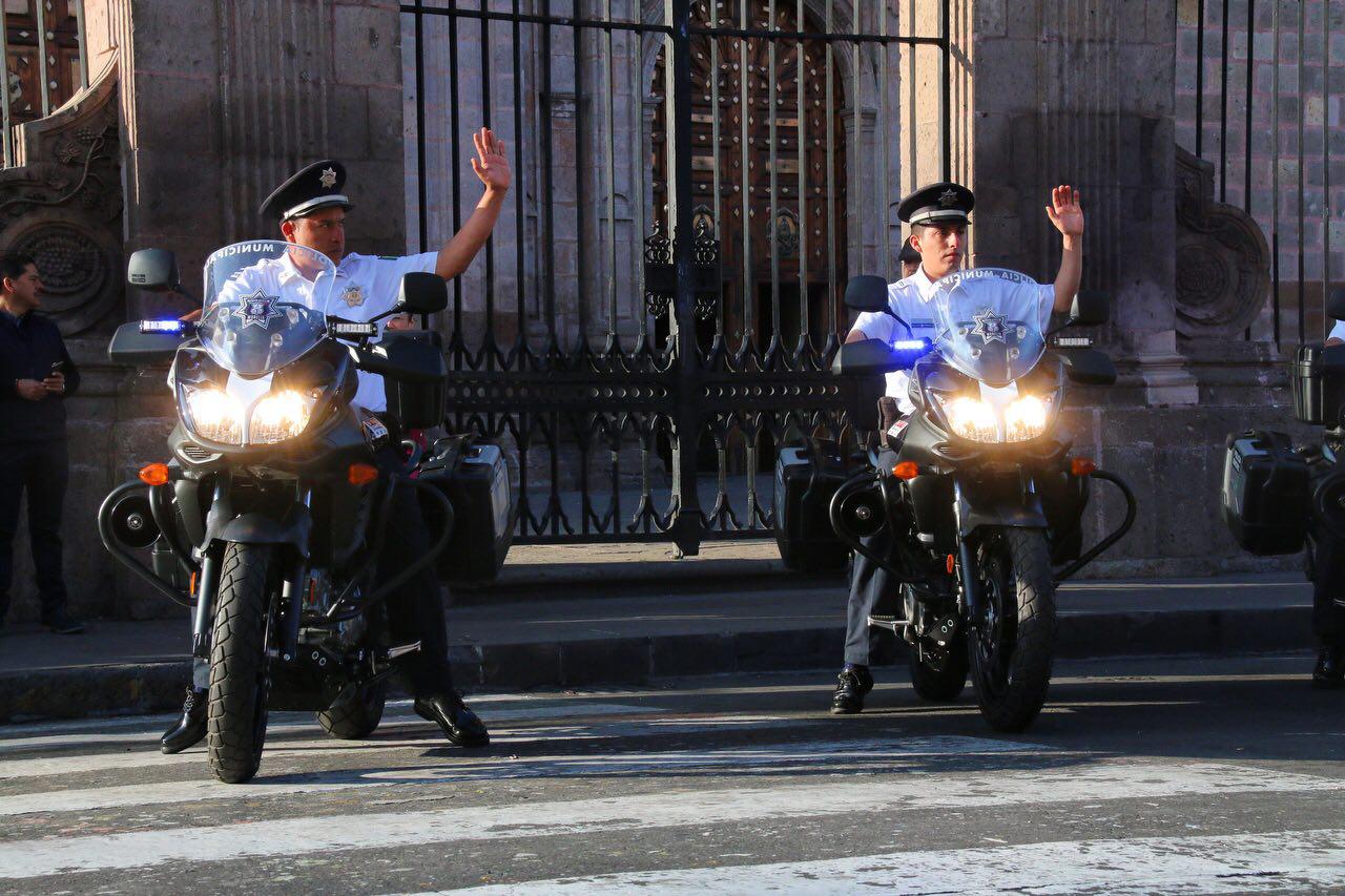 Policía de Morelia intensifica recorridos de inspección y vigilancia