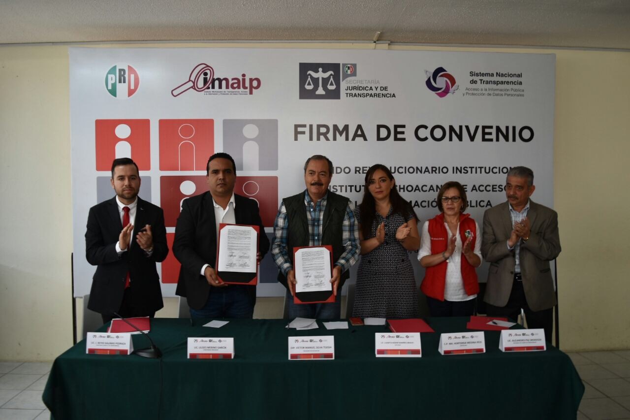 PRI Michoacán al 100por ciento con la transparencia y rendición de cuentas
