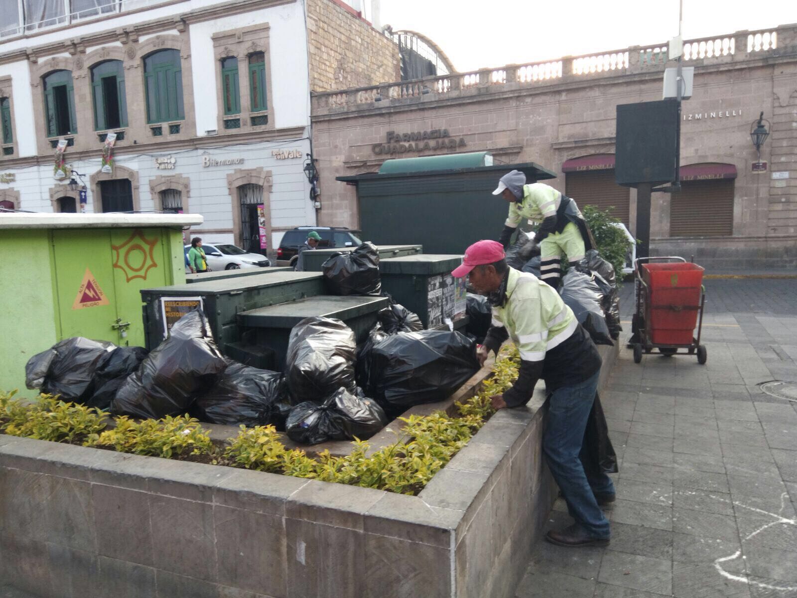 Refuerzan trabajos de limpieza en Centro Histórico