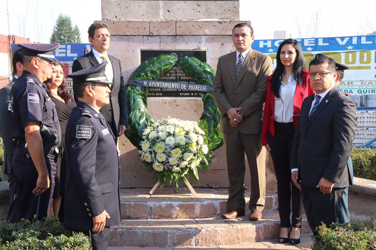Autoridades municipales recuerdan Gesta Heroica de la Defensa del Puerto de Veracruz