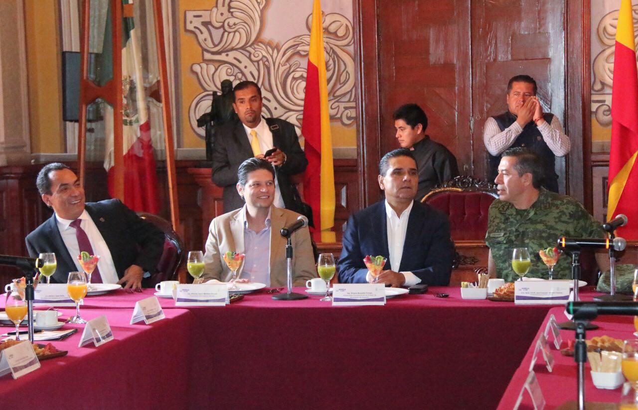 Revisa Grupo de Coordinación temas prioritarios de seguridad en Morelia