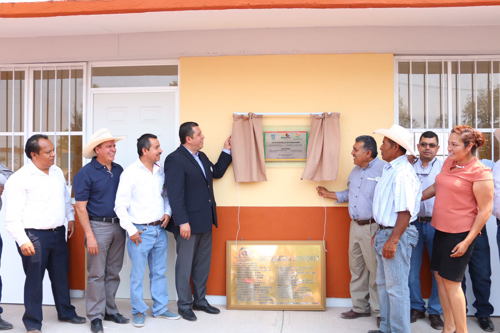 Inauguran obras en centros Telebachillerato de José Sixto Verduzco
