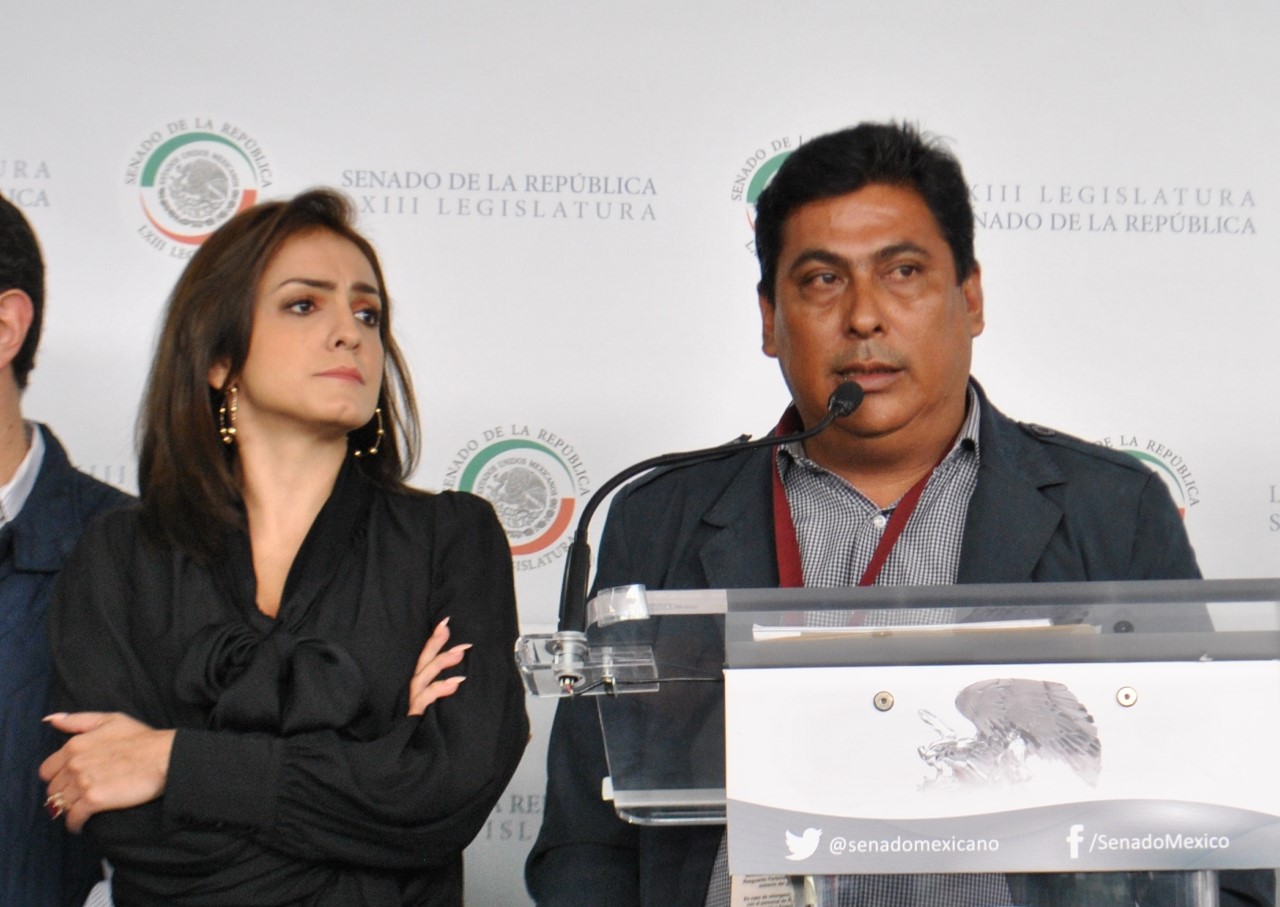 Solicitará senadora Iris Mendoza localización con vida del periodista Salvador Adame.