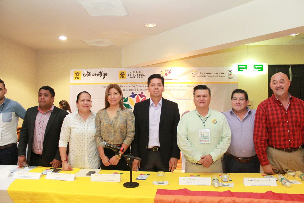 PRD hace sinergia con la comunidad LGBTTTI en Michoacán