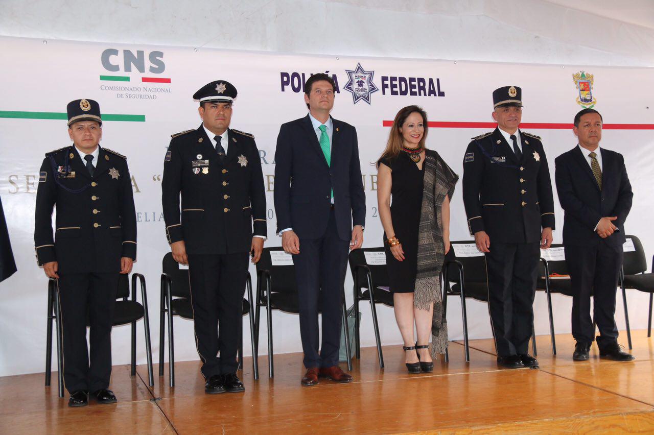 Policía Federal, pieza clave para recuperar la seguridad de los morelianos: Alfonso Martínez