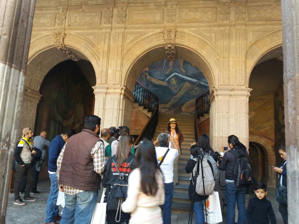 Realiza Sectur Michoacán recorrido turístico para periodistas por el Centro Histórico de Morelia