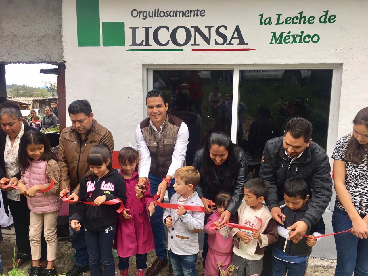 Lleva LICONSA sus beneficios a comunidad de Senguio