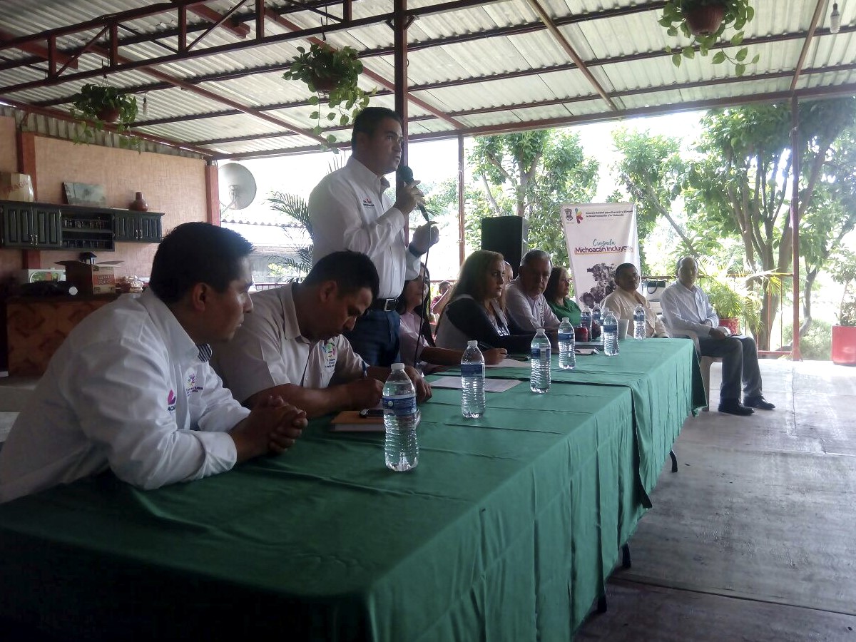 Estas acciones son parte de la Cruzada Michoacán Incluyente que se promueve entre los tres órdenes de Gobierno, sociedad civil y los Poderes Judicial y Legislativo.