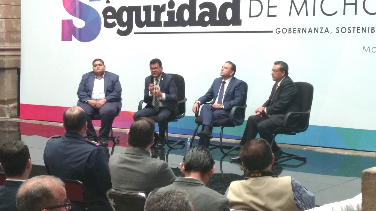 «Mejor calidad para la seguridad del estado de Michoacán.» Lic. Juan Bernardo Corona Martínez.