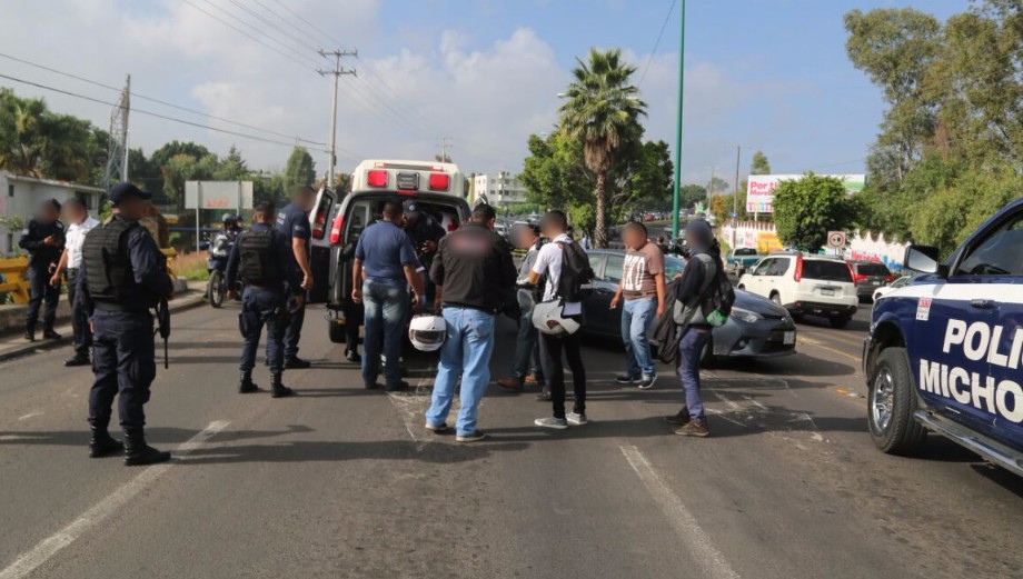 Policía Michoacán detiene en Morelia a presunto ladrón