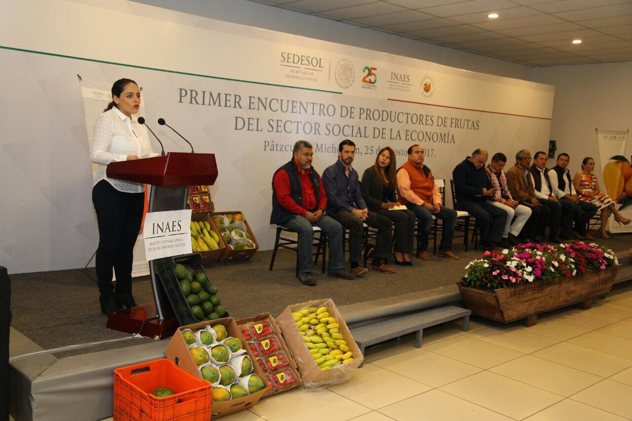 Michoacán, sede del primer encuentro de productores de fruta organizado por el INAES