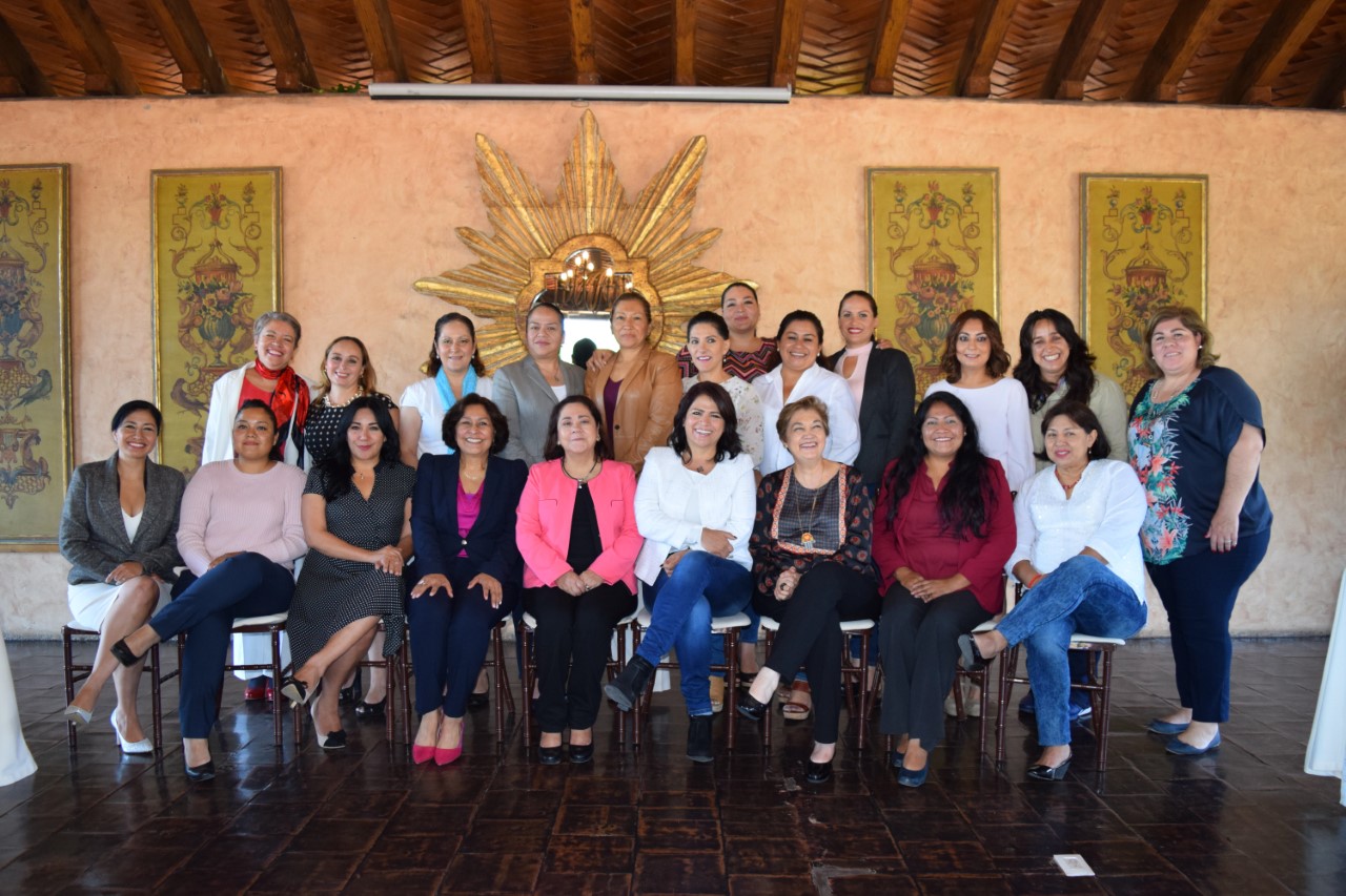Mujeres de la política michoacana se reúnen para trabajar unidas por el Estado.