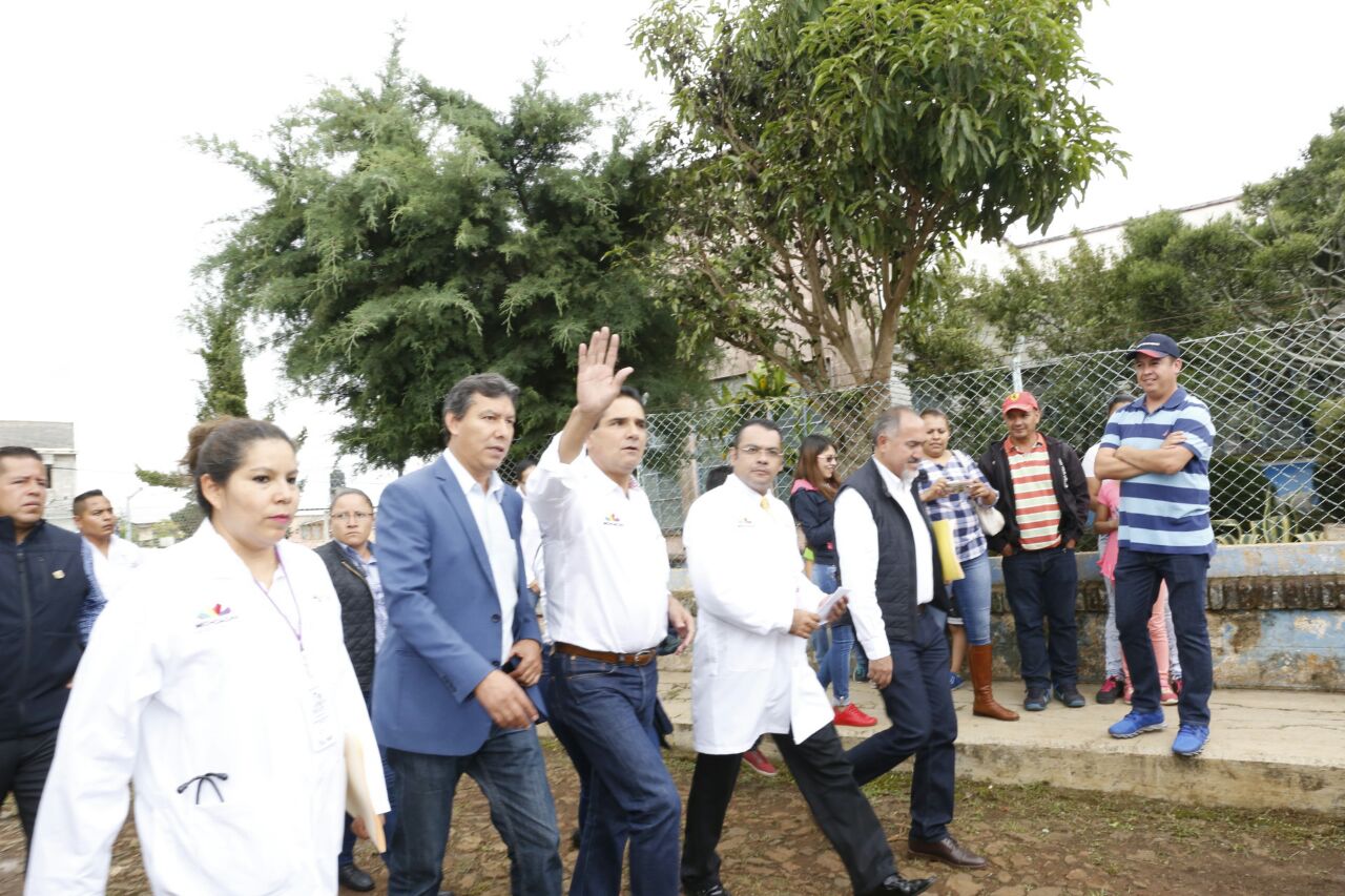 Reactiva Gobernador obra en Centros de Salud de Nuevo Urecho y Ario