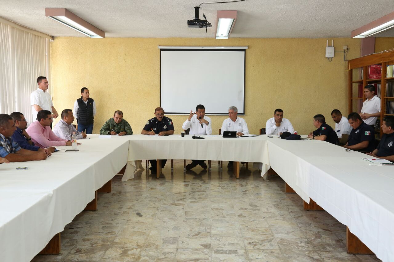 Revisa SSP estrategia de seguridad en Sahuayo