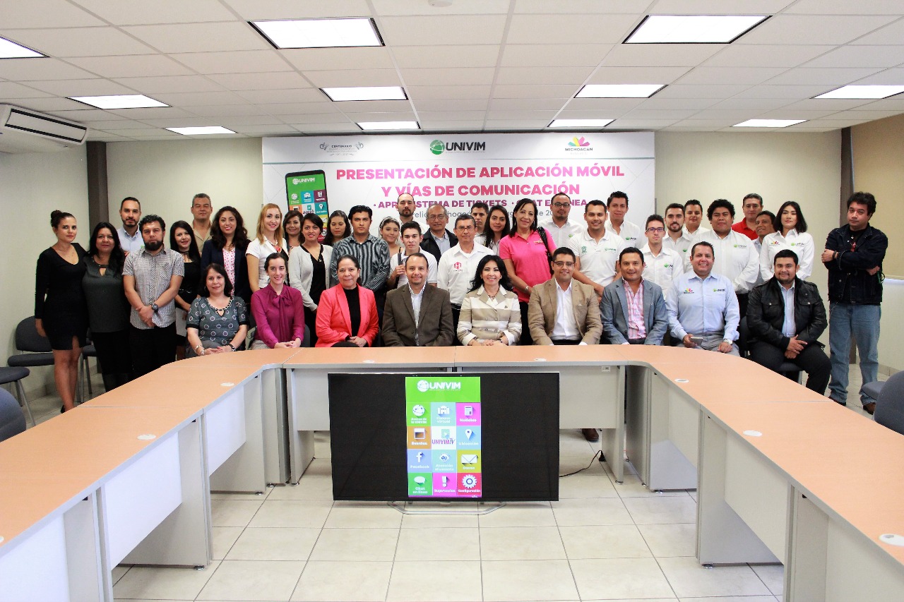 Univim presenta App, chat en línea y sistema de tickets