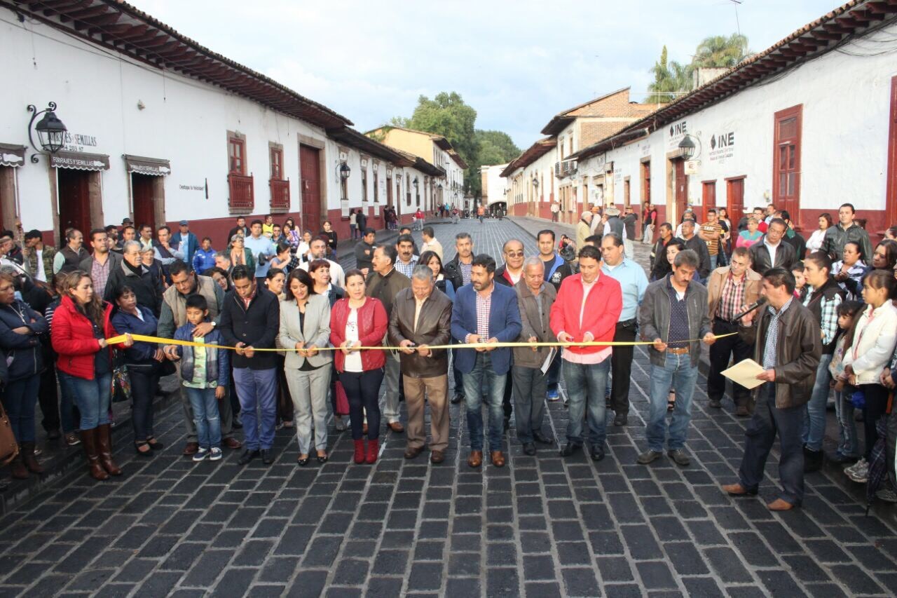 Se amplía y embellece centro histórico de Pátzcuaro