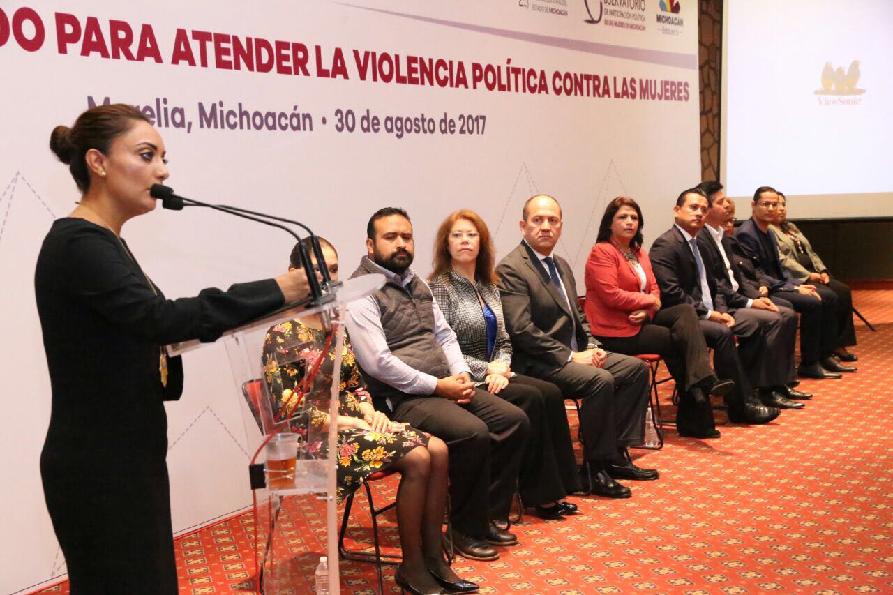Gobierno de Michoacán impulsa respeto a derechos políticos de las mujeres