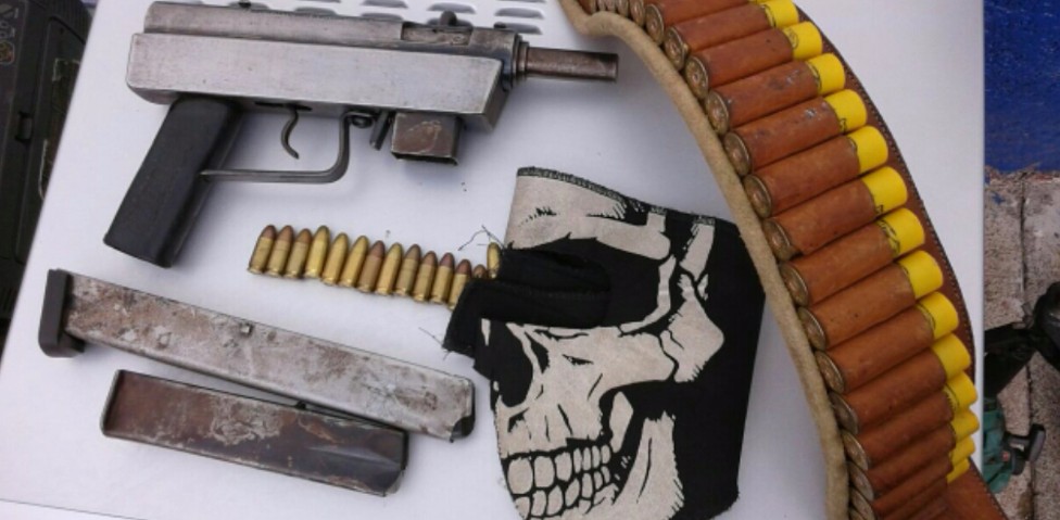 Asegura SSP un arma, cargadores, cartuchos y electrodomésticos