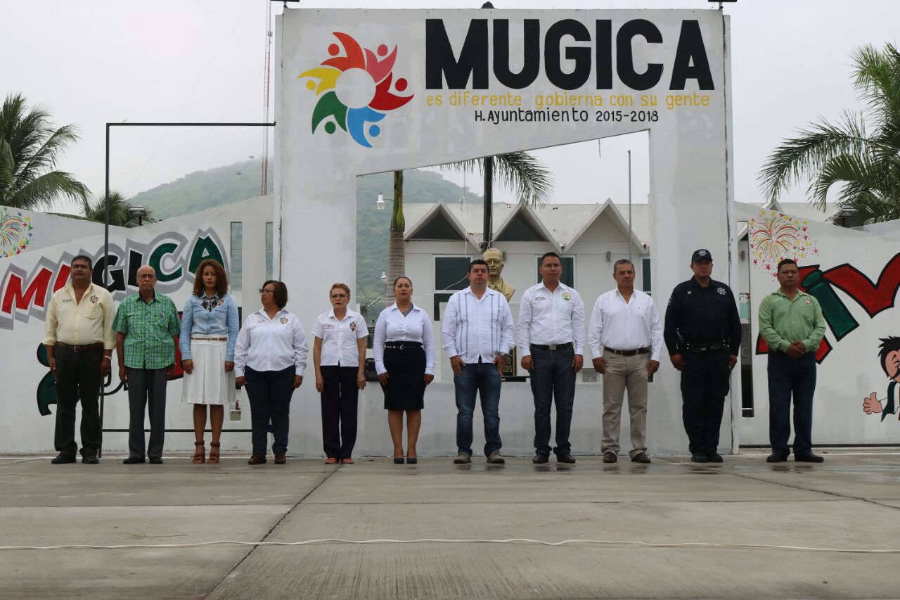 Gobierno de Múgica celebra natalicio del general Múgica.