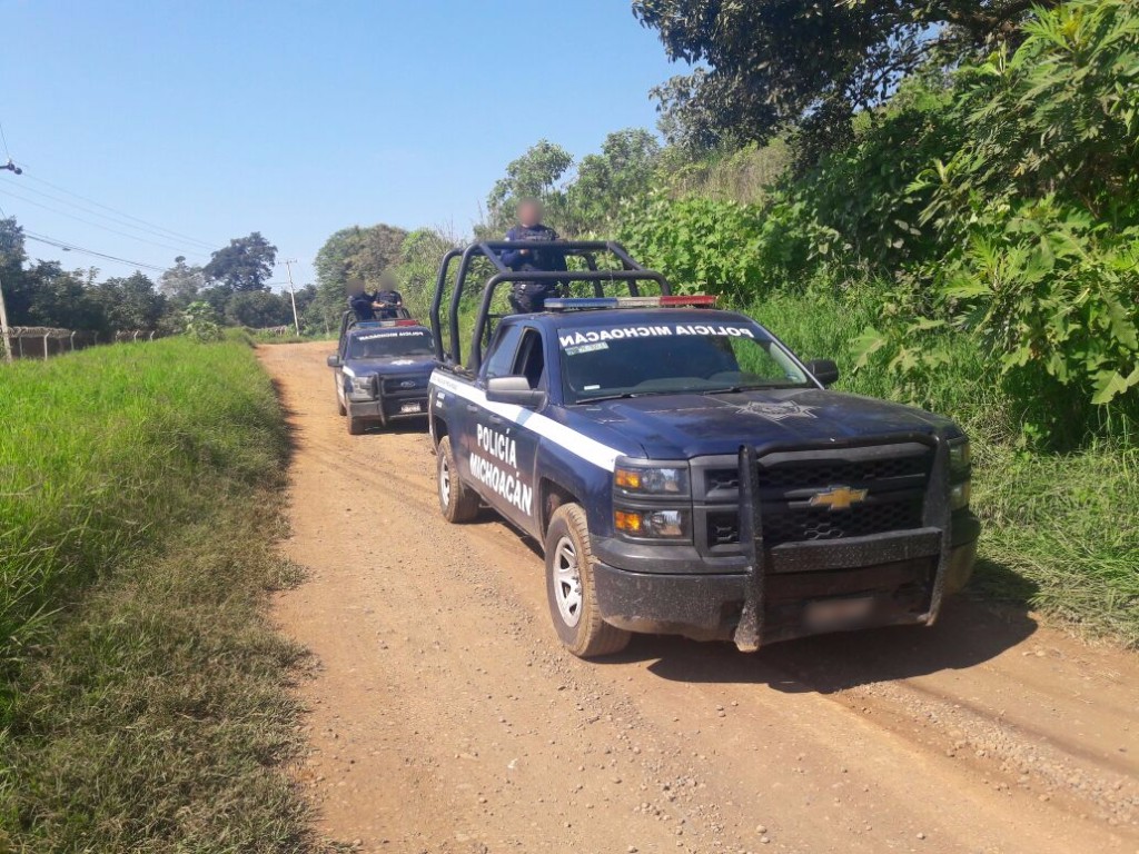 Refuerza SSP seguridad en región Uruapan