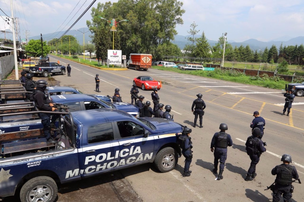 Intensifica SSP operativo en Uruapan