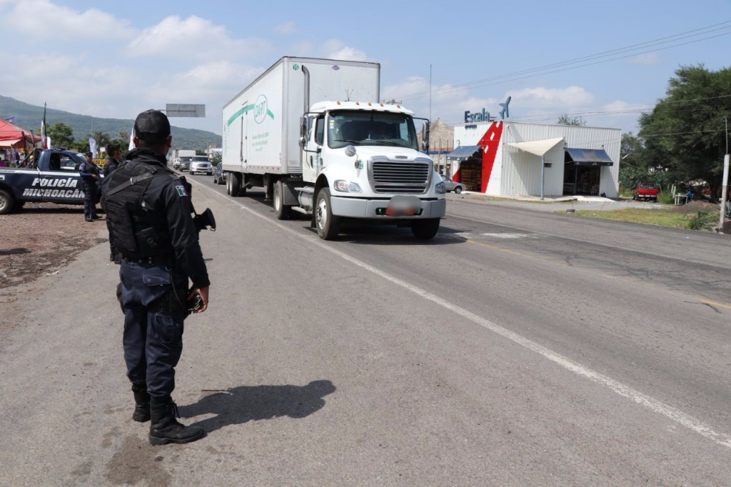 Mantiene SSP operativo de vigilancia en Ecuandureo