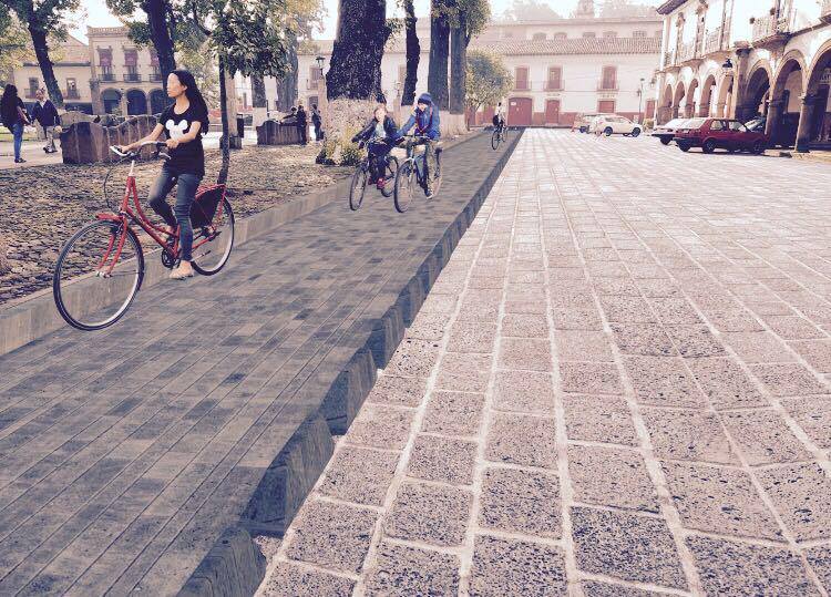 Presentan proyecto integral de mejoramiento de la plaza Vazco de Quiroga