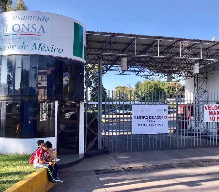 Instala LICONSA centro de acopio en la planta de Jiquilpan