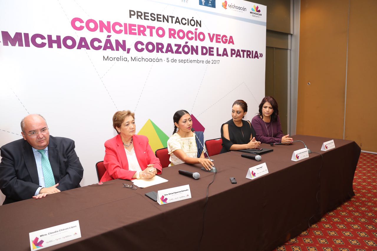 Anuncian el concierto «Michoacán, corazón de la Patria»