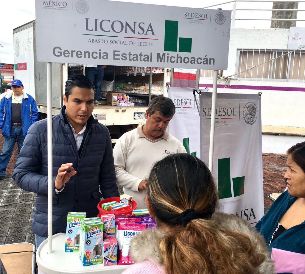 Intensifica LICONSA acciones de incorporación de nuevos beneficiarios en Michoacán