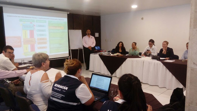 Delinea SSP estrategia de prevención en Uruapan