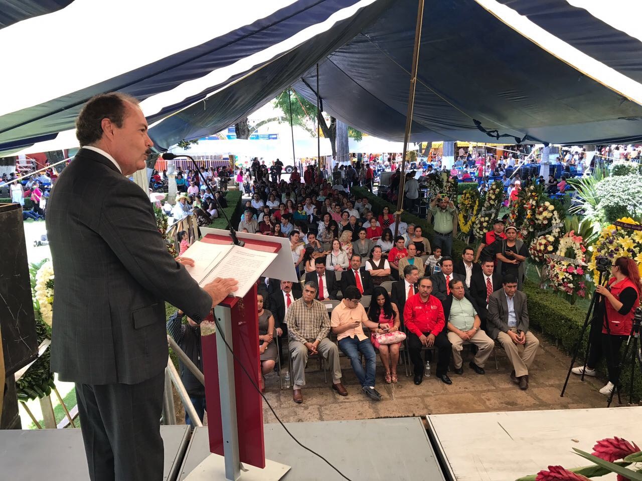 Víctor Silva visita Quiroga