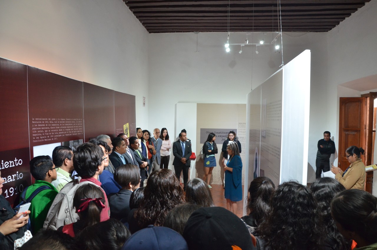 Presentan imágenes de juzgadores michoacanos integrantes del Constituyente de 1917 en Museo Histórico del Poder Judicial