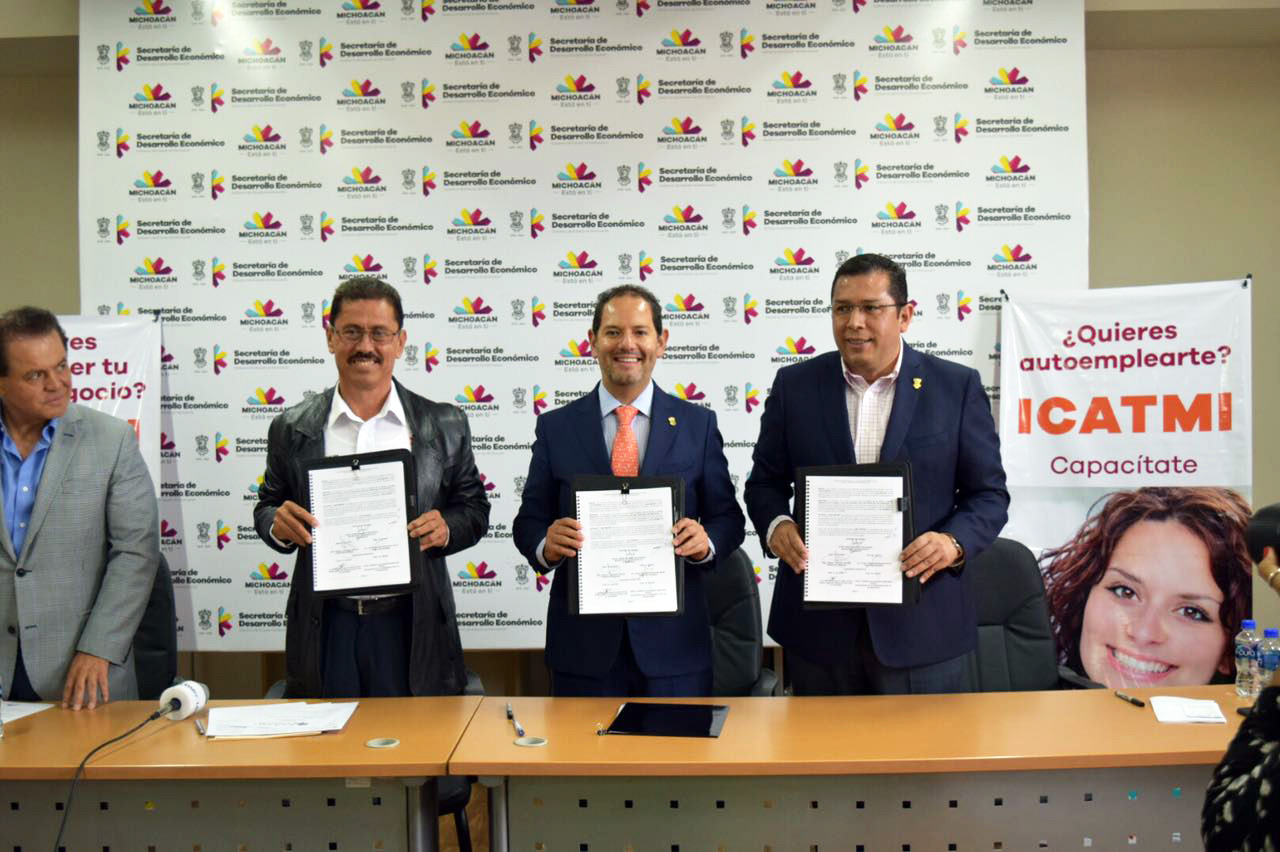 Icatmi y Tebam, por capacitar a más michoacanos para que tengan sueldos mejor pagados