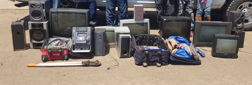 Detiene SSP a seis imputados por robo a casas habitación