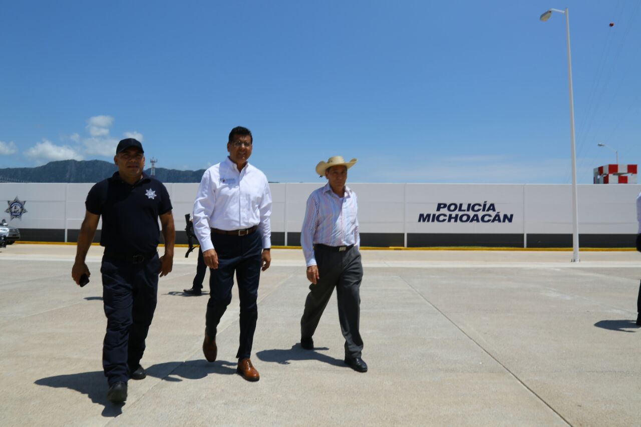 Alista SSP inauguración de cuartel regional Huetamo