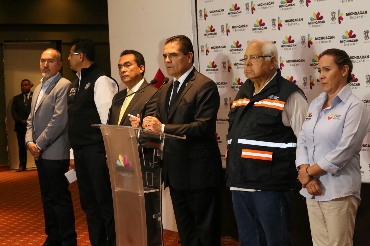 Michoacán se solidariza con afectados por sismo: Silvano Aureoles