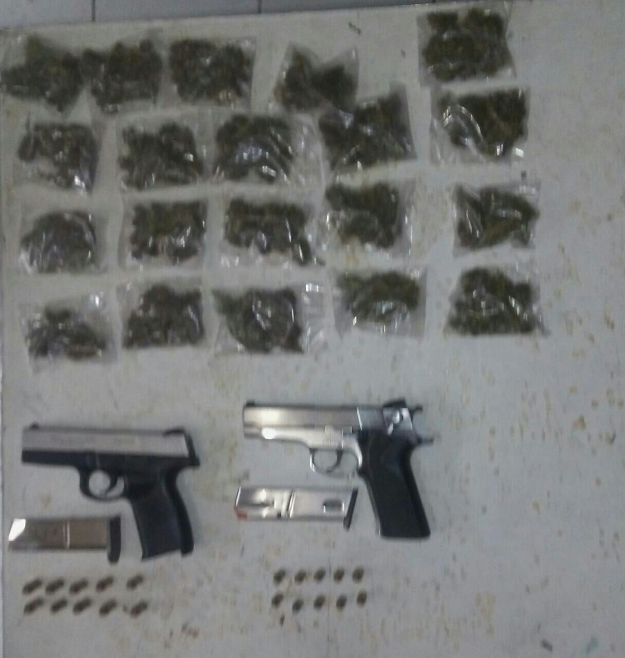 Detiene SSP a dos con armas y droga en La Piedad