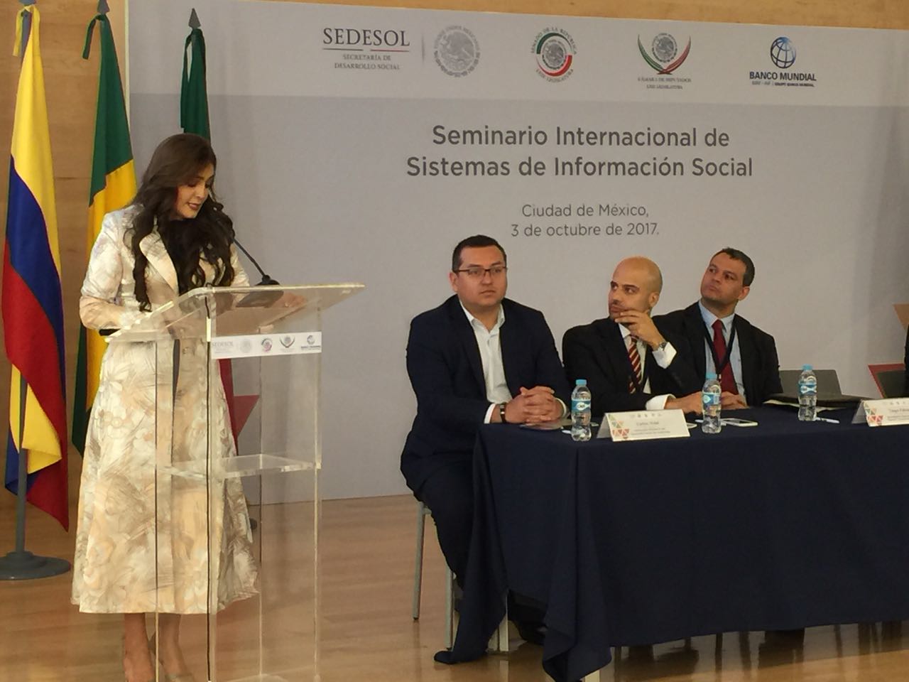 La Senadora Iris Vianey Mendoza, participa en el Seminario Internacional de Información