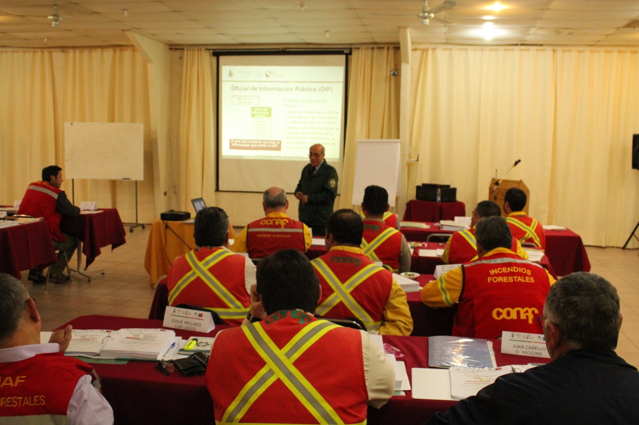 Imparte CONAFOR primera capacitación internacional sobre Equipos de Manejo de Incidentes