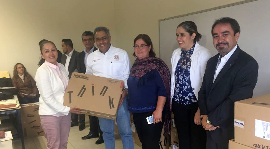 Planteles del Cobaem recibirán nuevos equipos de cómputo