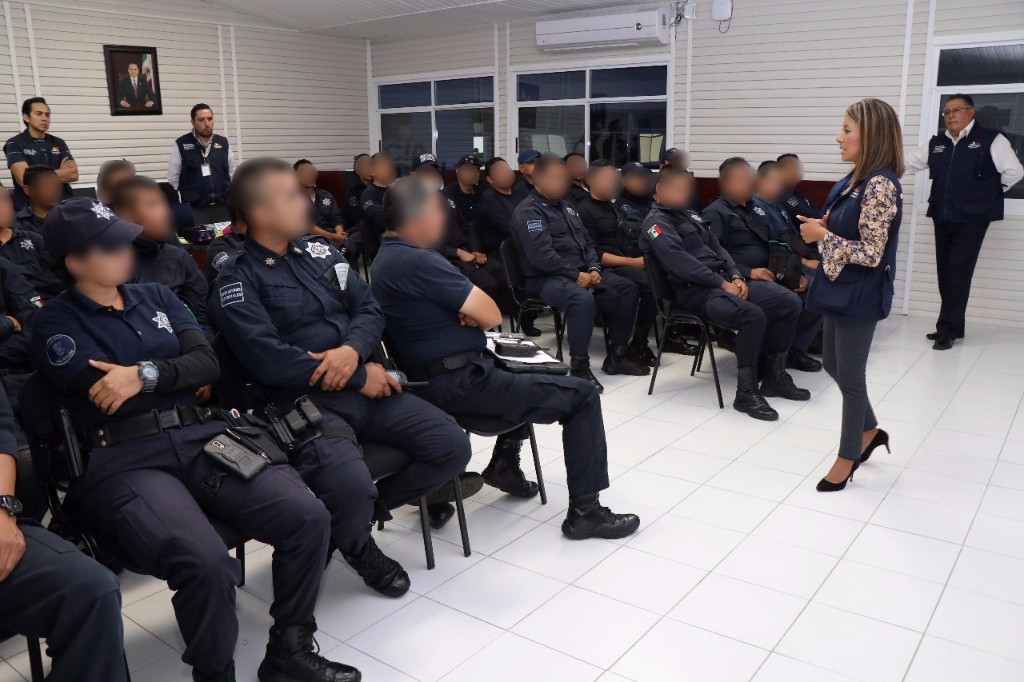 Fortalece SSP preparación de elementos de la Policía Michoacán