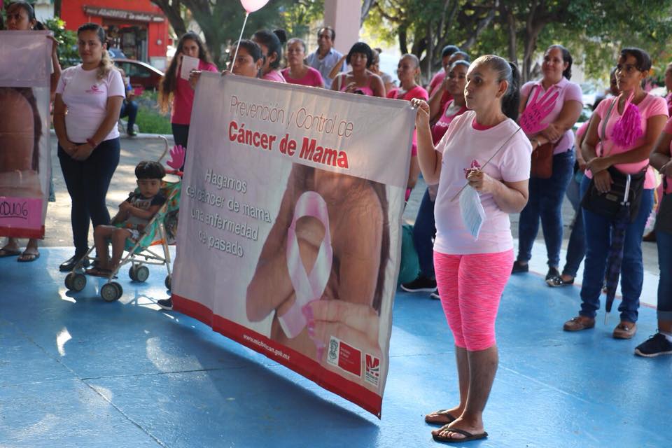 Conmemoran Día Mundial de la Lucha Contra el Cáncer de Mama
