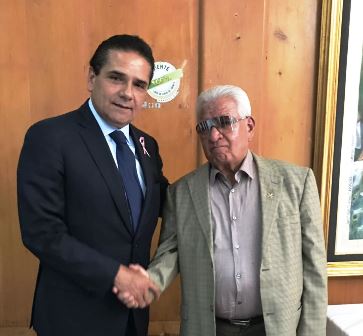 Se reúne Silvano Aureoles con líderes de Antorcha Campesina