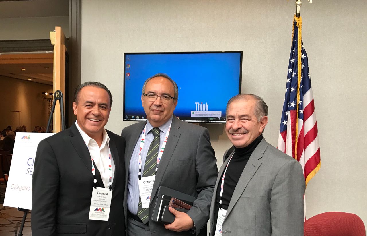 Michoacán, presente en la reunión para el Acuerdo Agropecuario Tri-Nacional