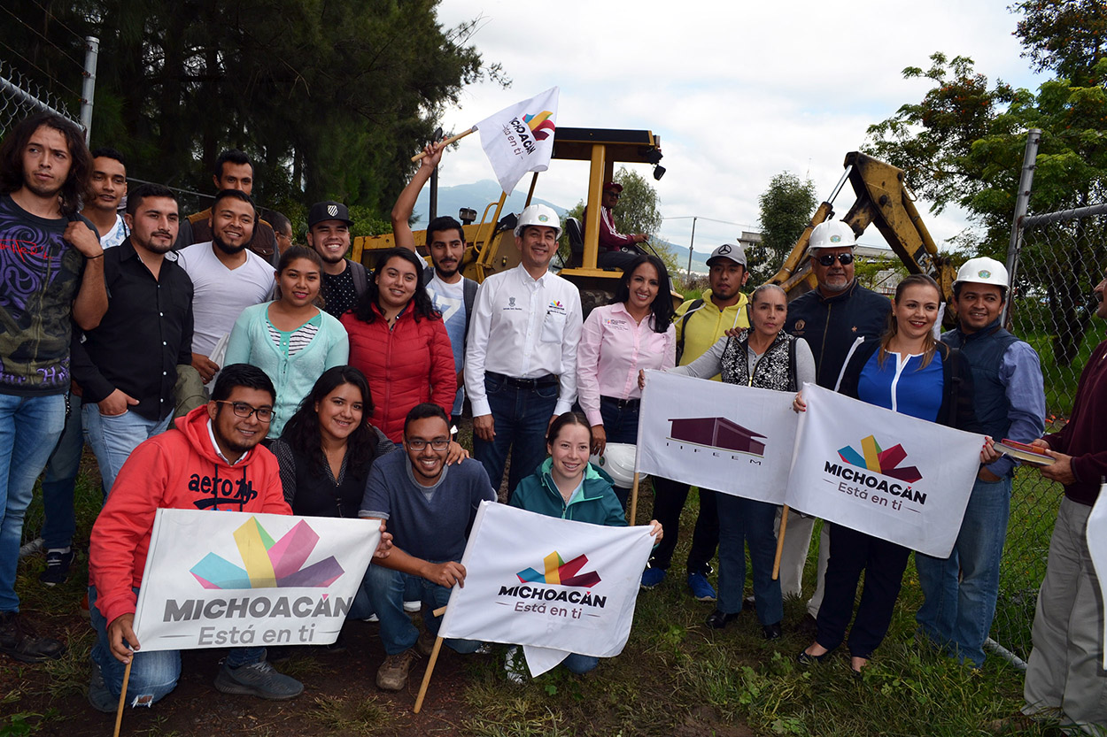 Fortalece IIFEEM infraestructura del Instituto Tecnológico del Valle de Morelia